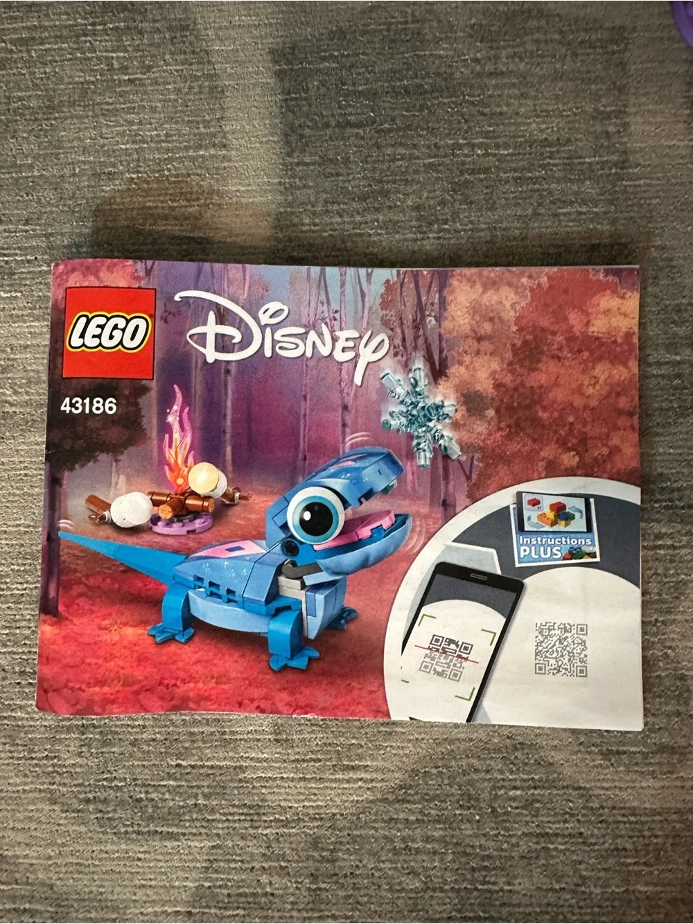 LEGO Disney Bruni (Frozen 2) the Salamander Buildable Character set